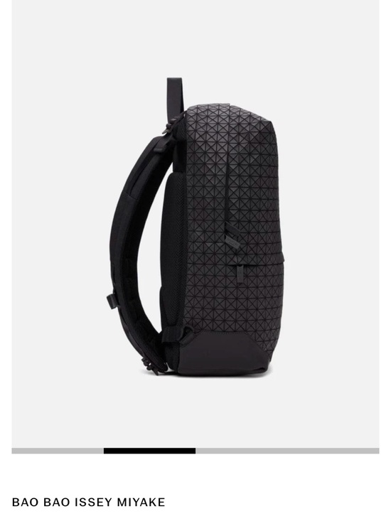 Issey Miyake Other - BAO BAO ISSEY MIYAKE Black Matte Liner Backpack Rare